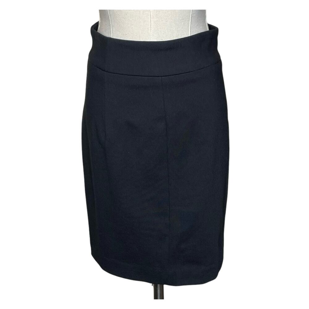 Vince Women’s Size 0 Black Ponte Knit Above Knee Pencil Skirt NEW WITH TAGS